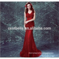 Chic Sexy Sleeveles long fashion Red Mermaid evening Dress